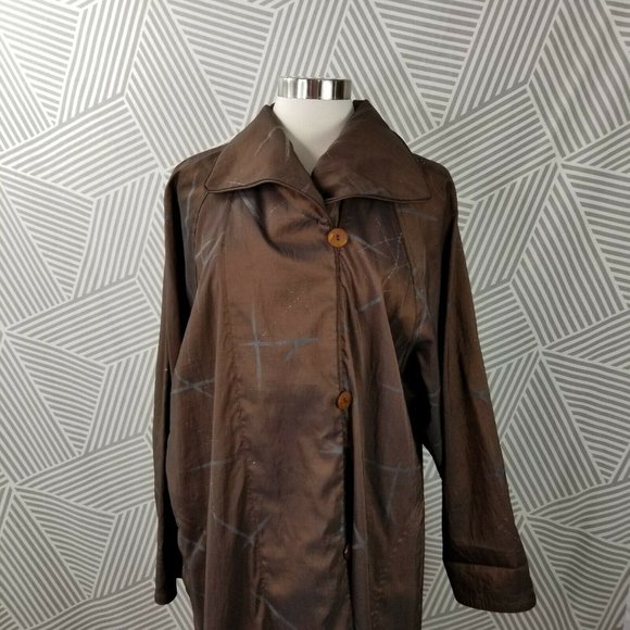 Mycra Pac Reversible 2 Medium Large Coat Jacket - Picture 3 of 9